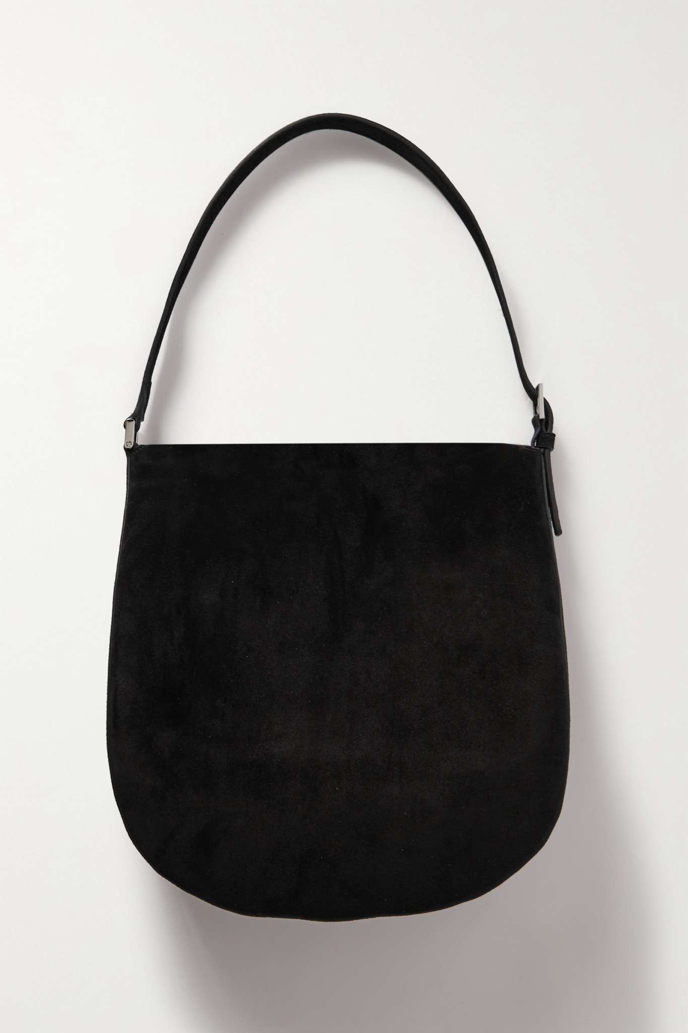 Tondo large suede shoulder bag - 3