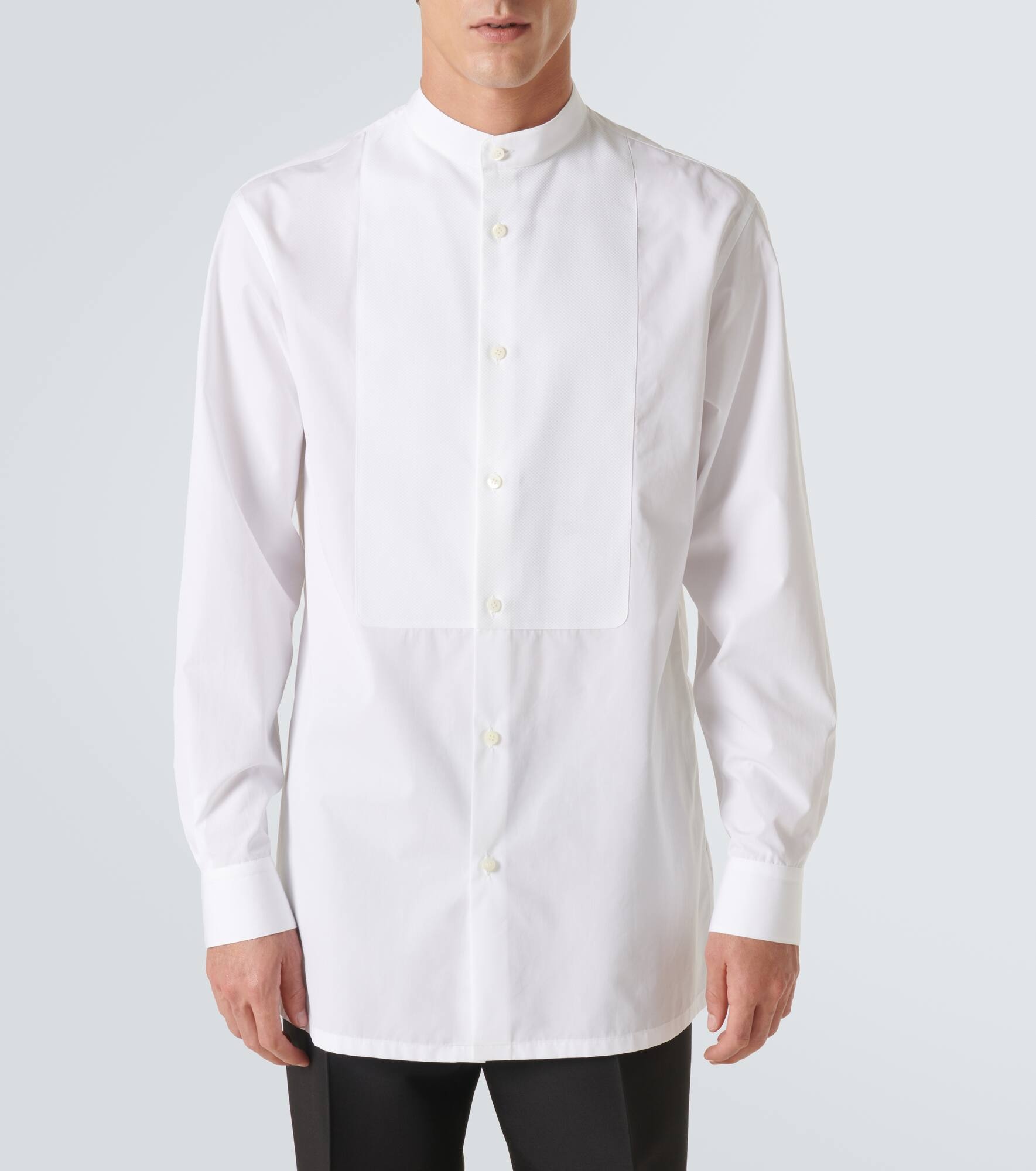 Cotton tuxedo shirt - 3