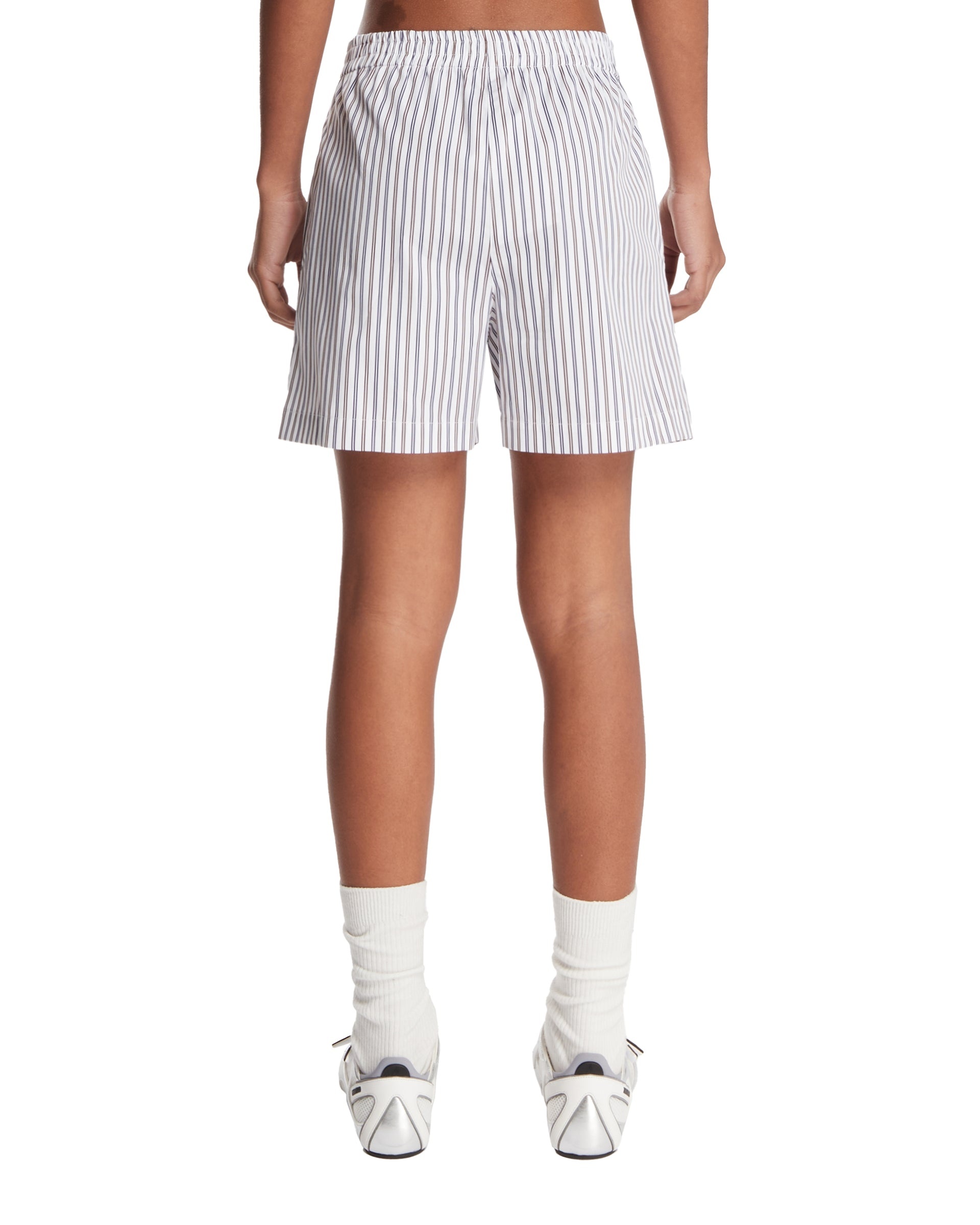 White Strapless Mini Dress - 3