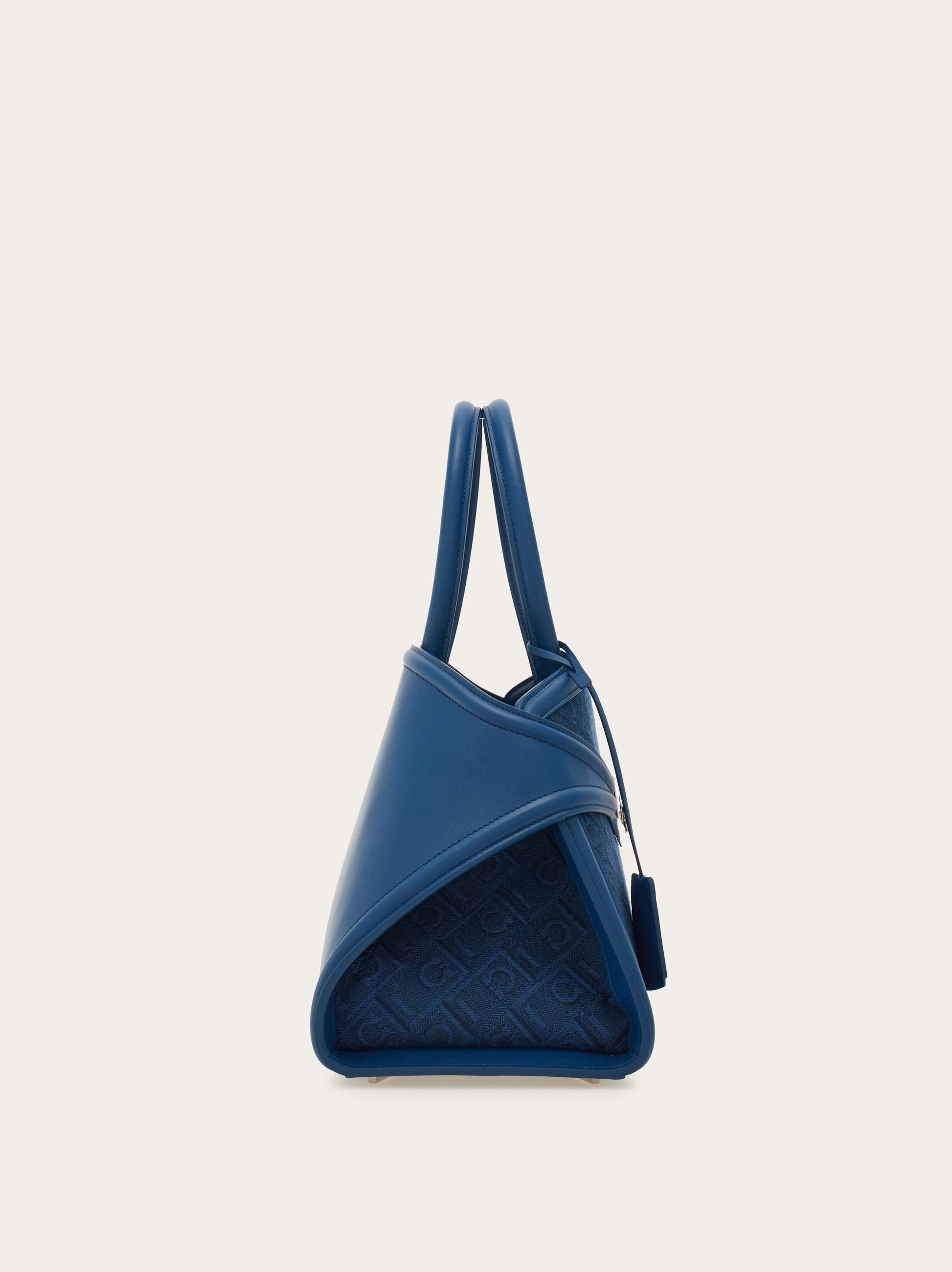 FERRAGAMO Hug jacquard handbag (S) | REVERSIBLE