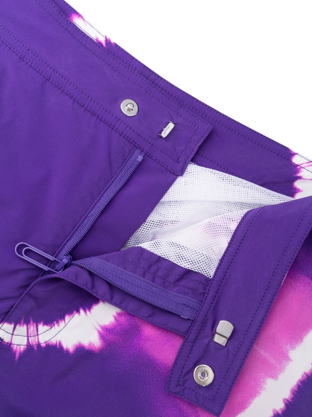 tie-dye printed shorts - 3