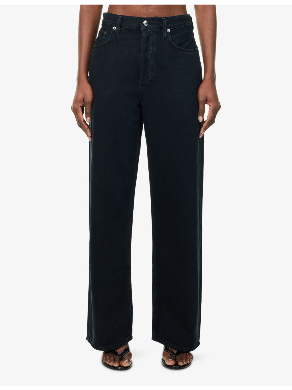 Low Slung Baggy Denim Jeans - 3