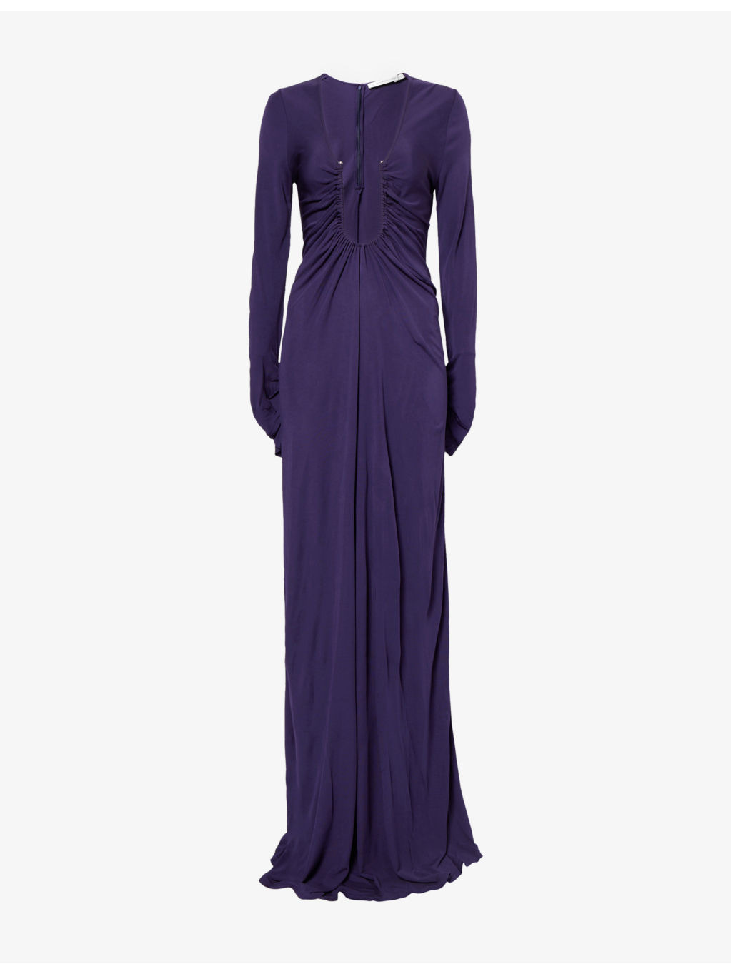 Arced Palm Woven Maxi Dress - 1