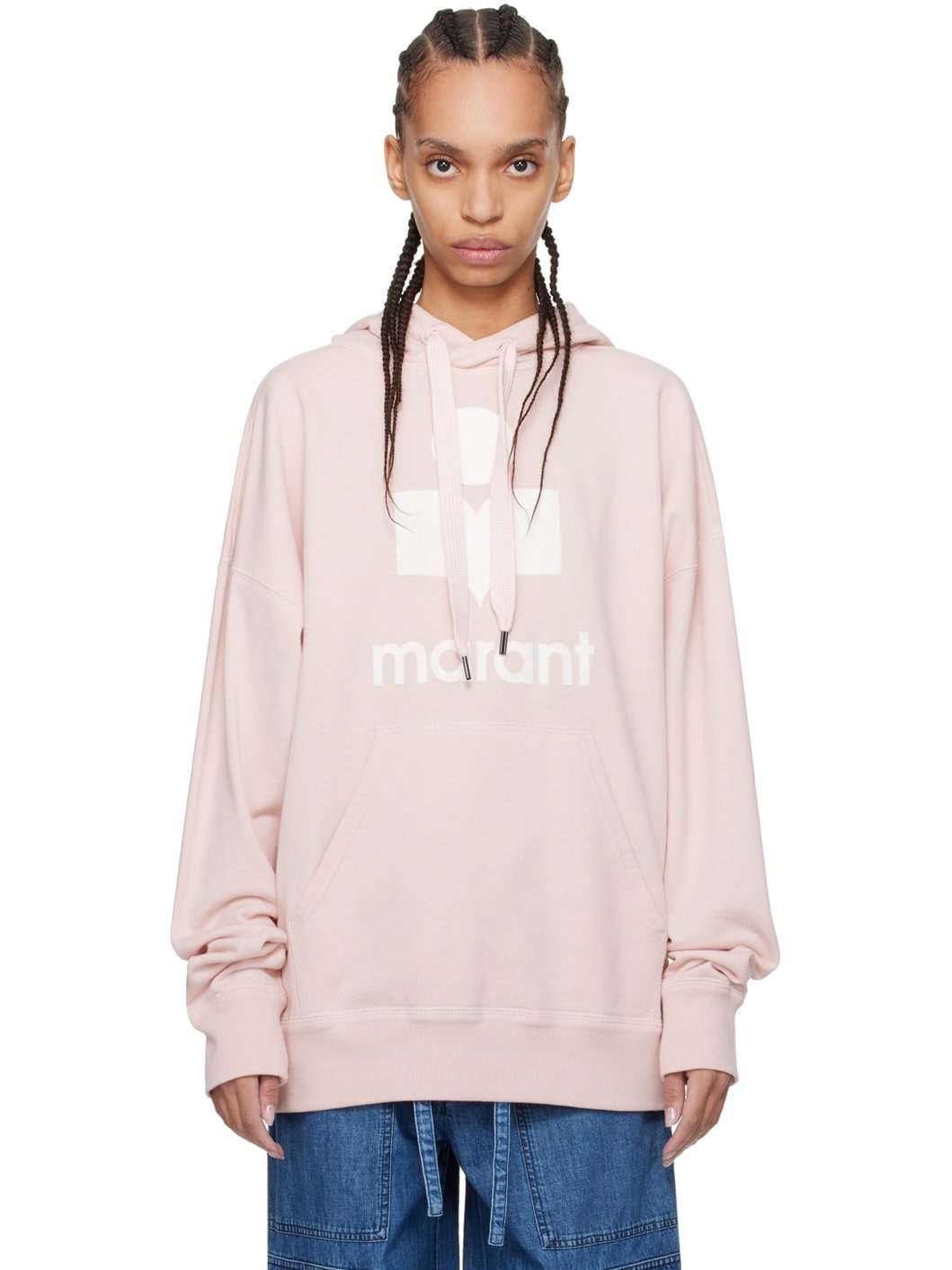 Pink Mansel Hoodie - 1