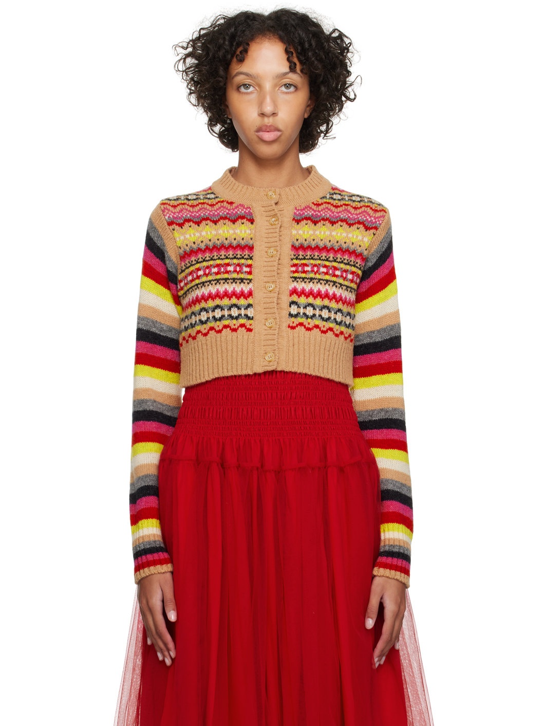 Multicolor Tay Cardigan - 1