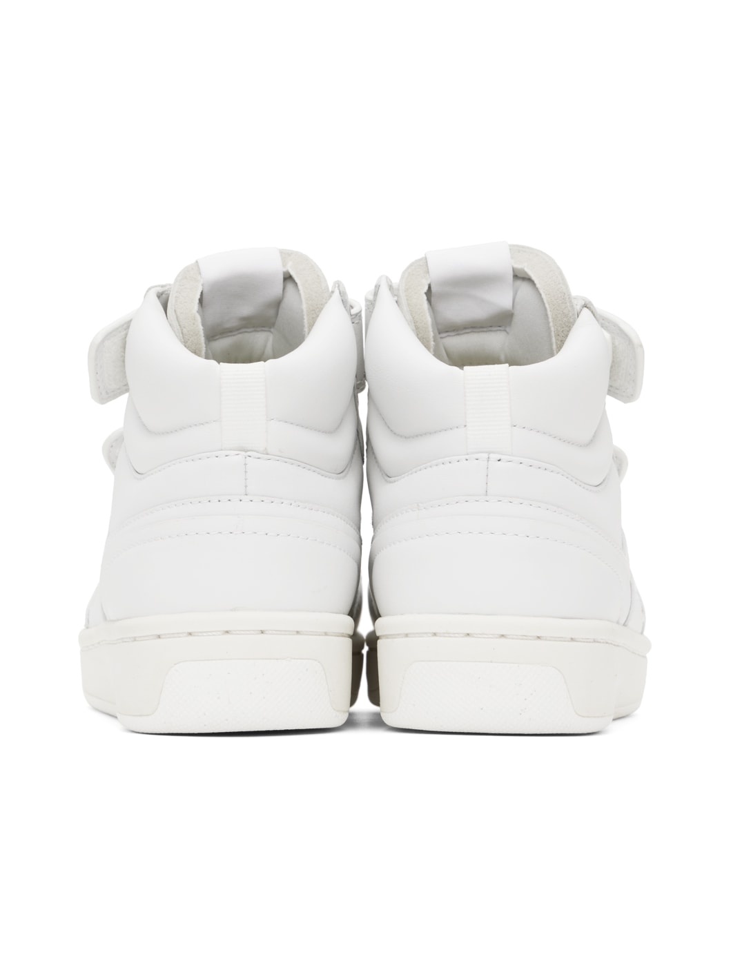 White Retro Court Sneakers - 2