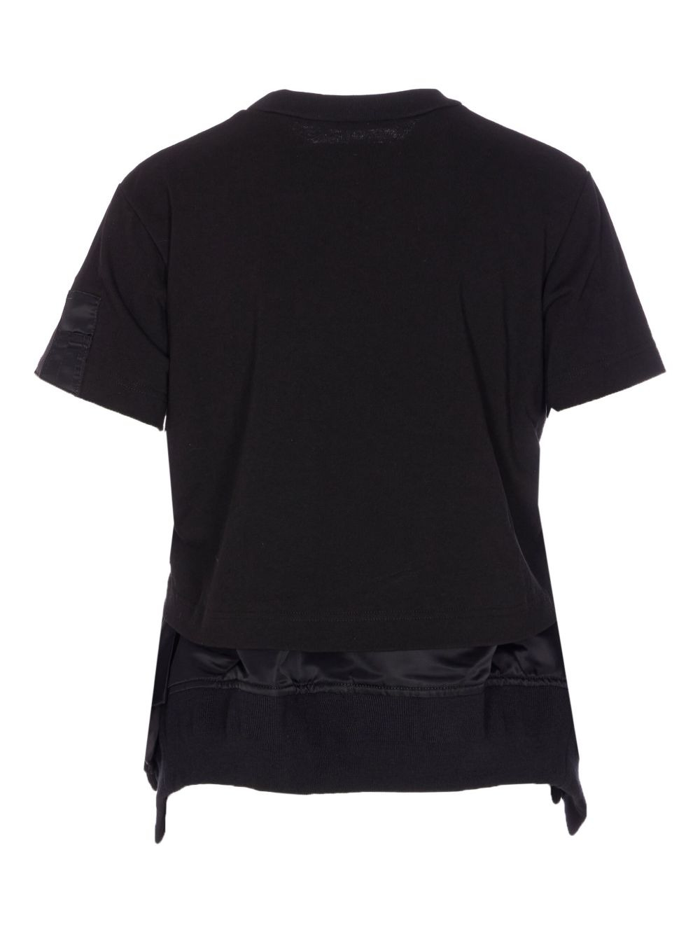 asymmetrical side-split T-shirt - 2