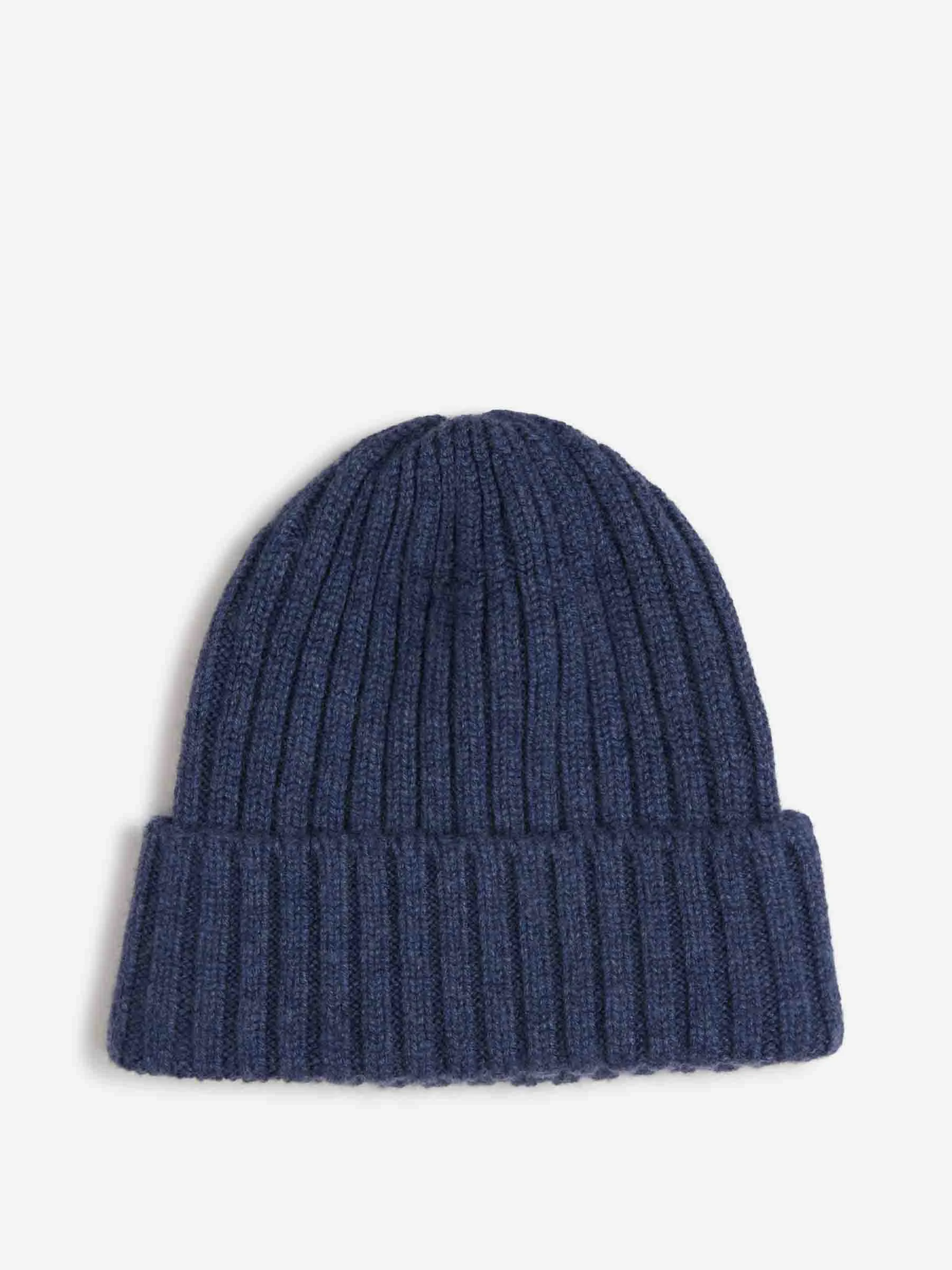 RIBBED CASHMERE HAT - 1