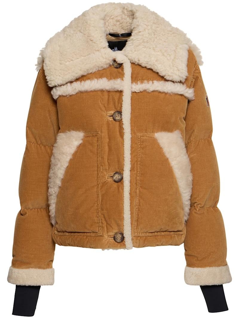 Caleu Corduroy tech down jacket - 1