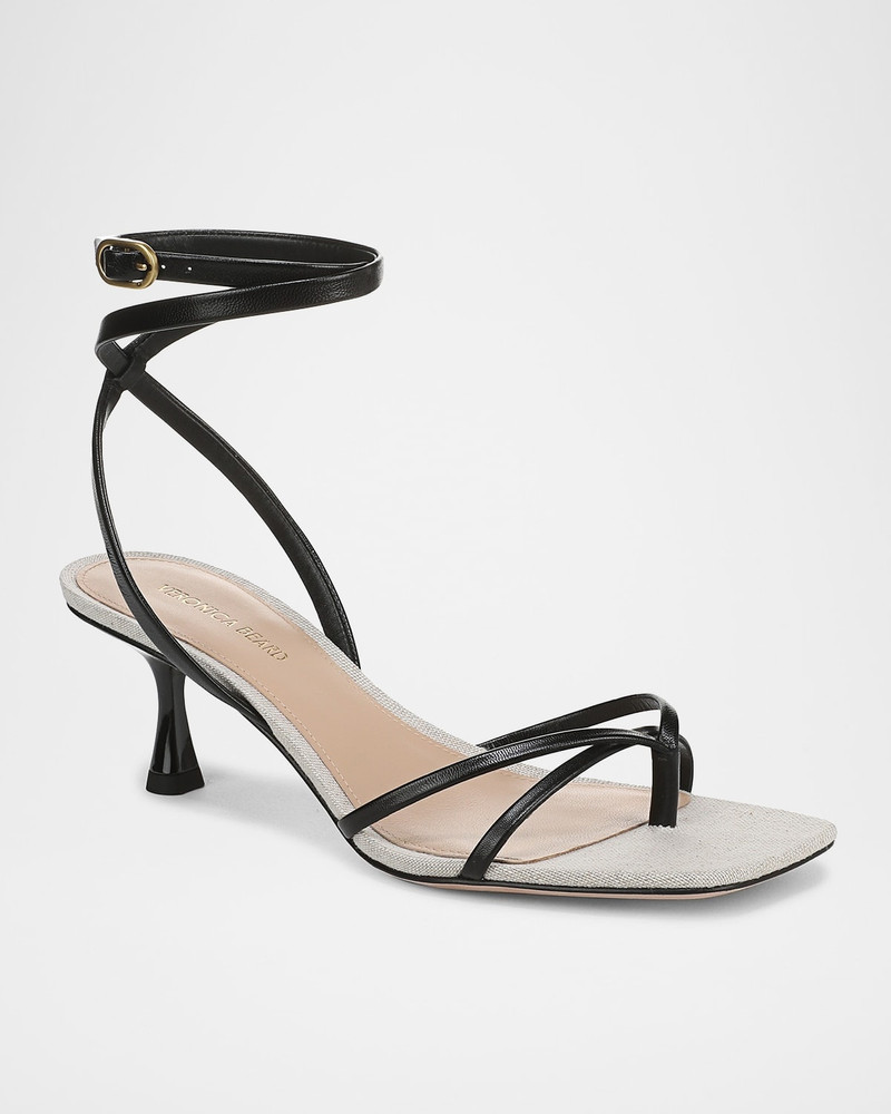 VERONICA BEARD Caterina Leather Sandals outlook