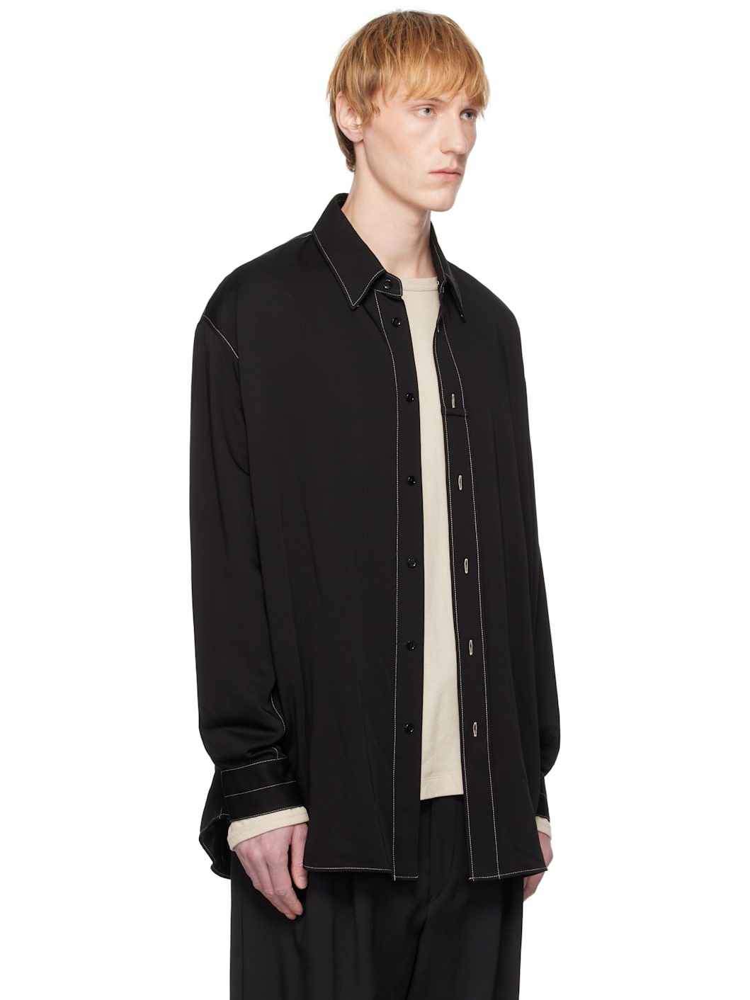 Black Loop Shirt - 2