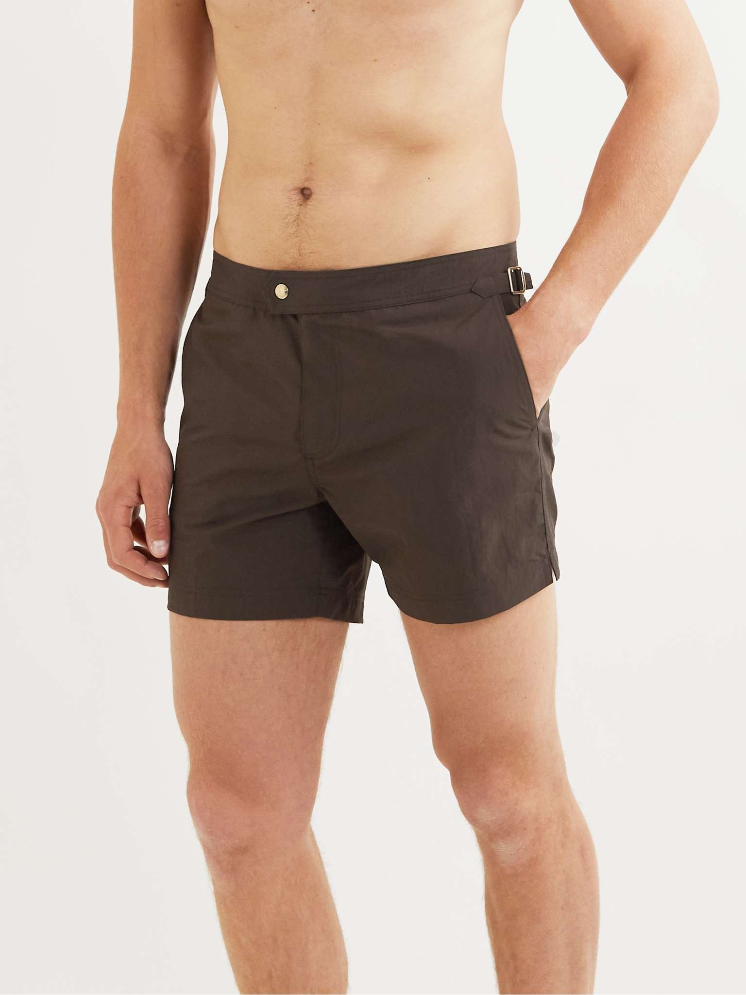 Slim-Fit Mid-Length Swim Shorts - 2