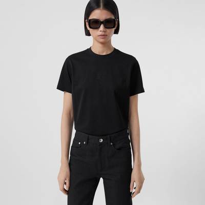 Burberry Monogram Motif Cotton T-shirt outlook