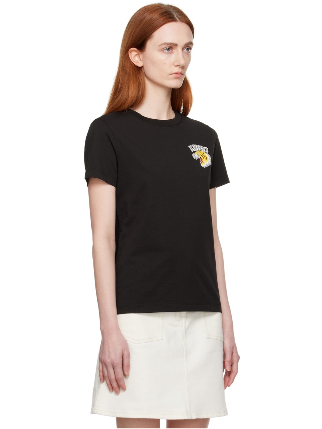 Black Kenzo Paris Varsity Jungle T-Shirt - 2