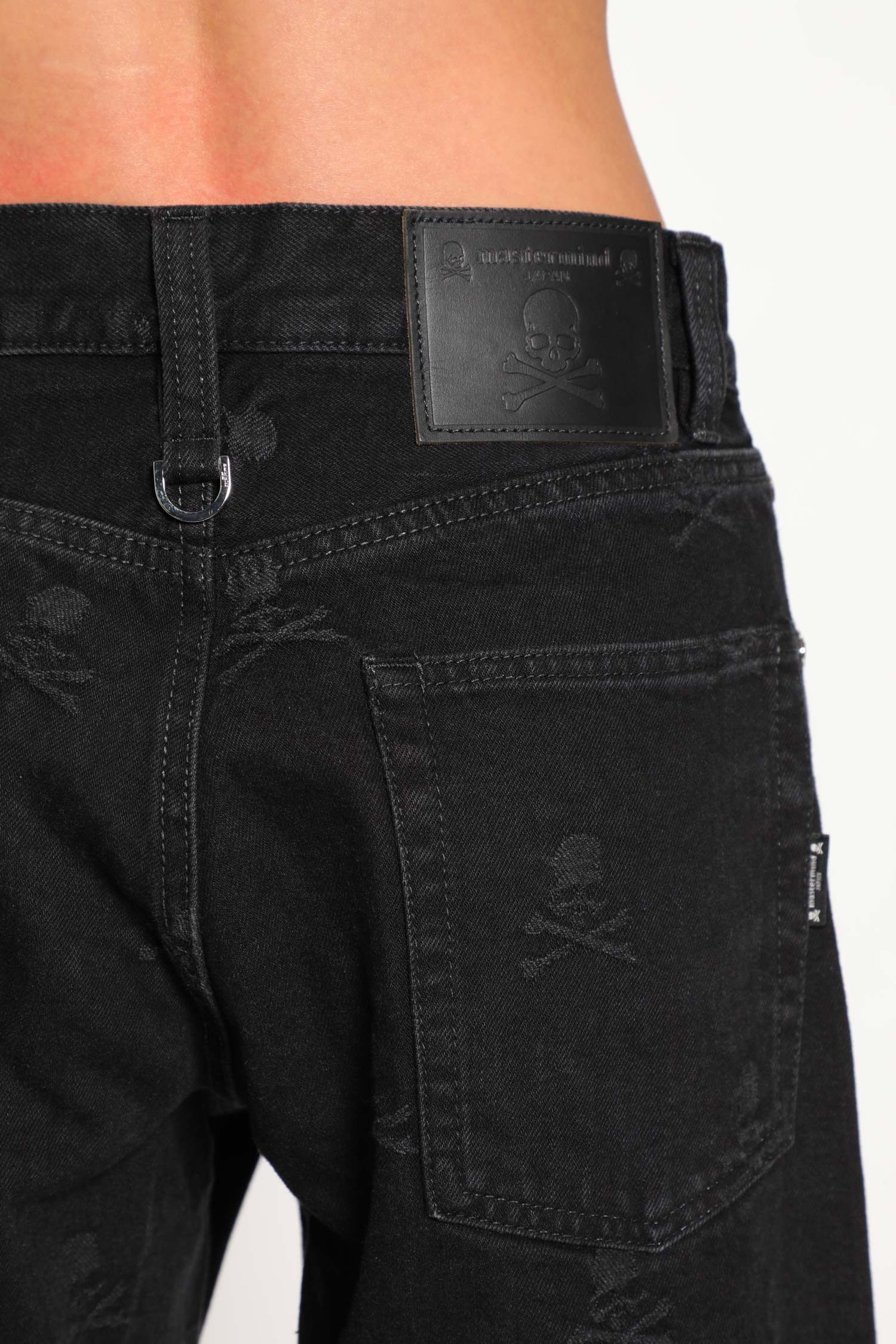 All Over Skull 5 Pocket Jeans - 4