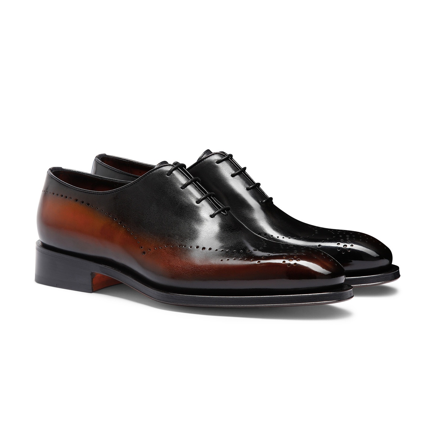 Men’s brown leather Oxford brogue - 3