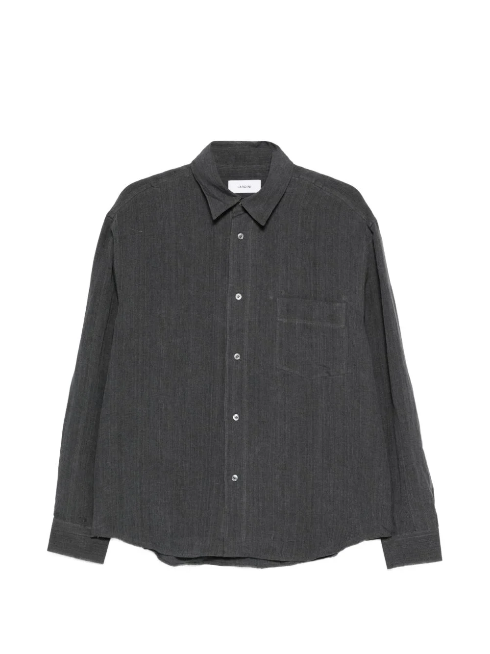 chest-pocket buttoned shirt - 1