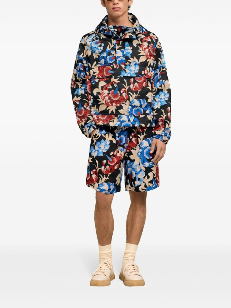AMI Paris hooded windbreaker outlook