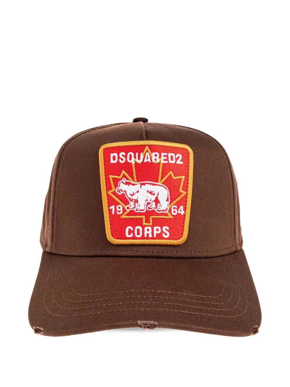 bear-maple leaf patch cap - 1