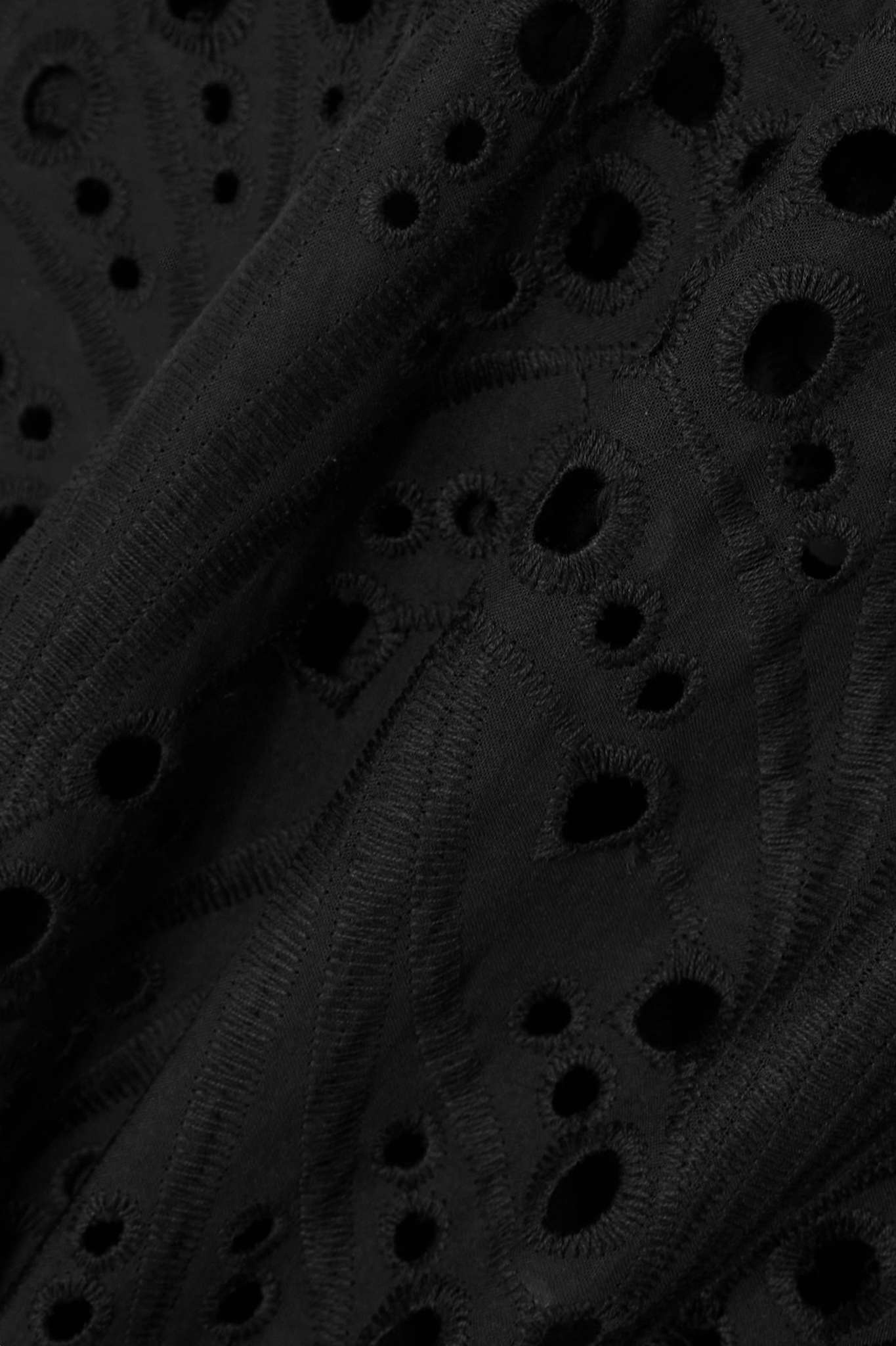 + NET SUSTAIN Uncu cutout broderie anglaise cotton halterneck mini dress - 4