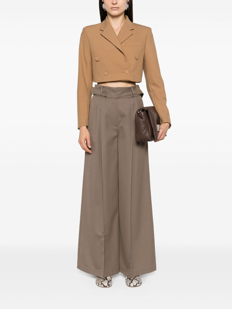 VIKTOR & ROLF double-breasted cropped blazer outlook