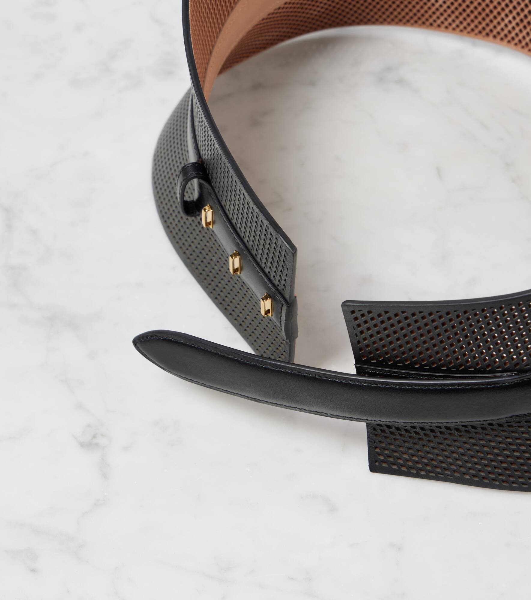 Neo Bustier leather belt - 3