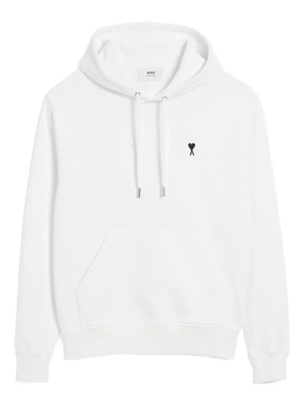 Ami Alexandre Mattiussi Men Contrasted "Ami De Coeur" Hoodie - 1