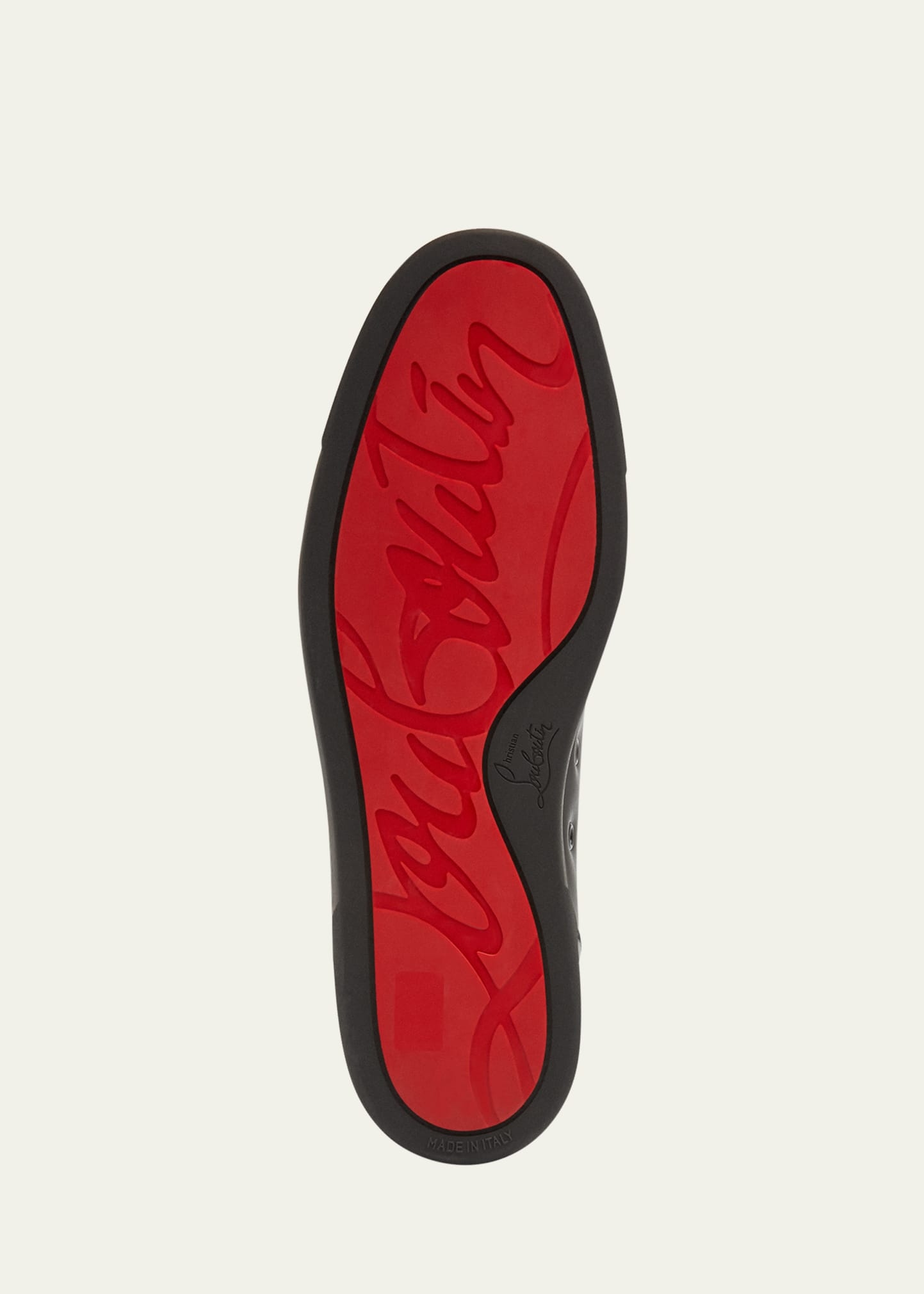 Men's Louis Junior Leather Red Sole Sneakers - 5