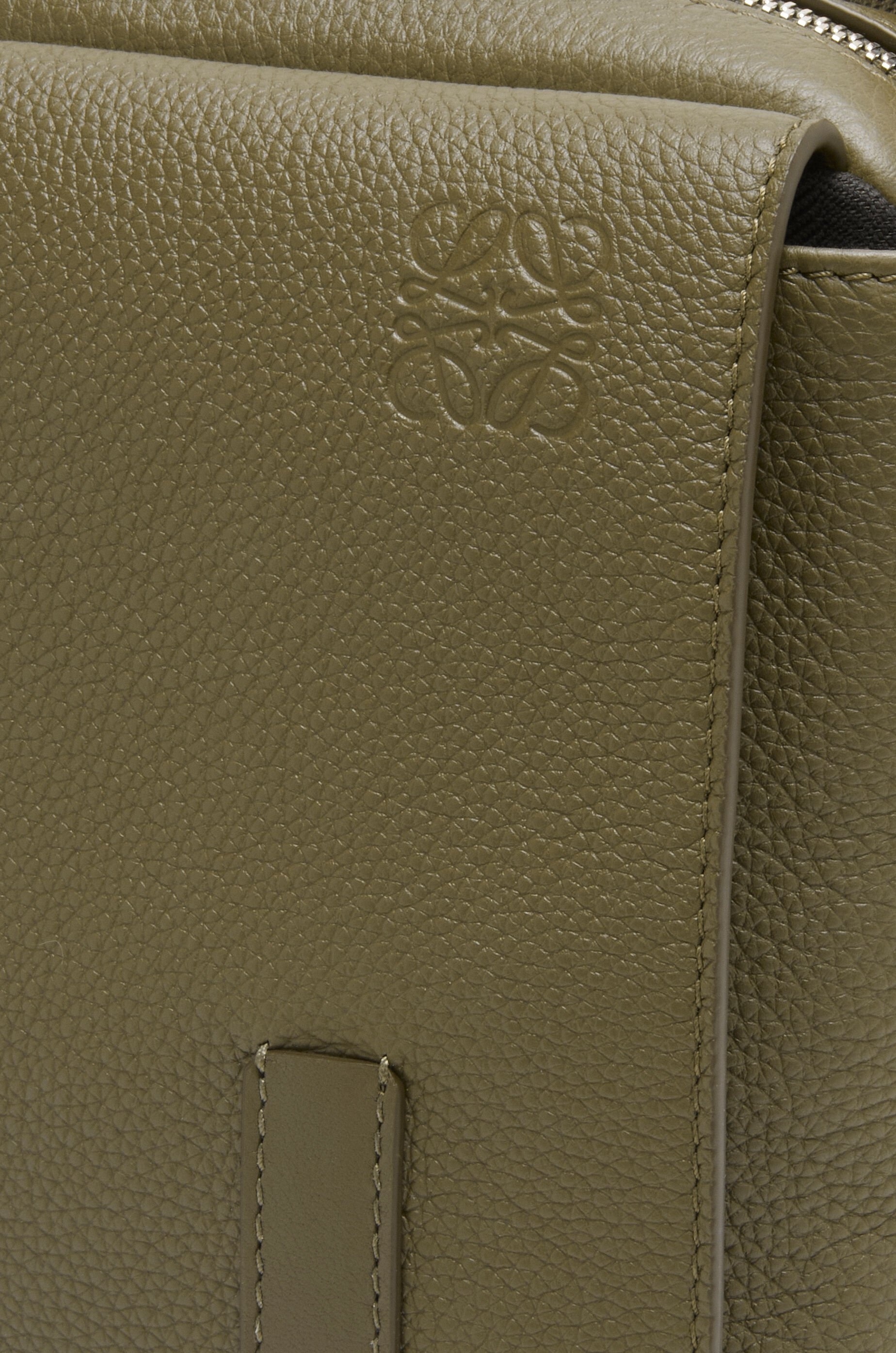 XS Military messenger bag in soft grained calfskin - 4