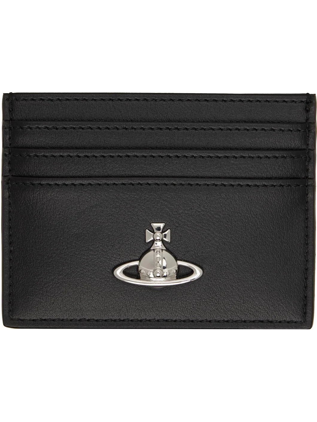 Black Flat Card Holder - 1