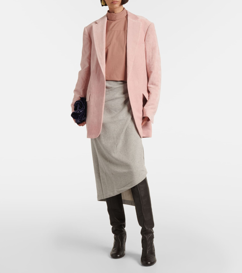 Dries Van Noten High-neck cotton blouse outlook