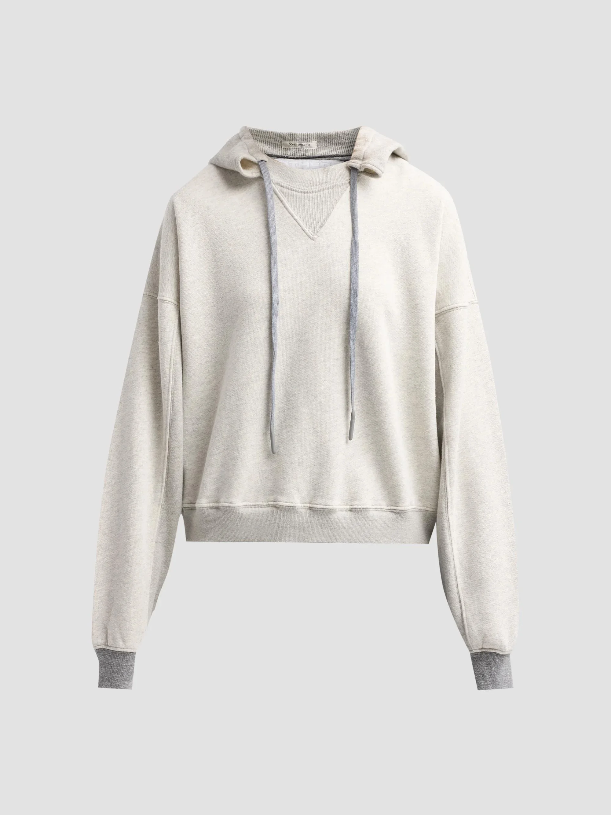 Women's The Half Base Hoodie - Light Heather Grey - 1