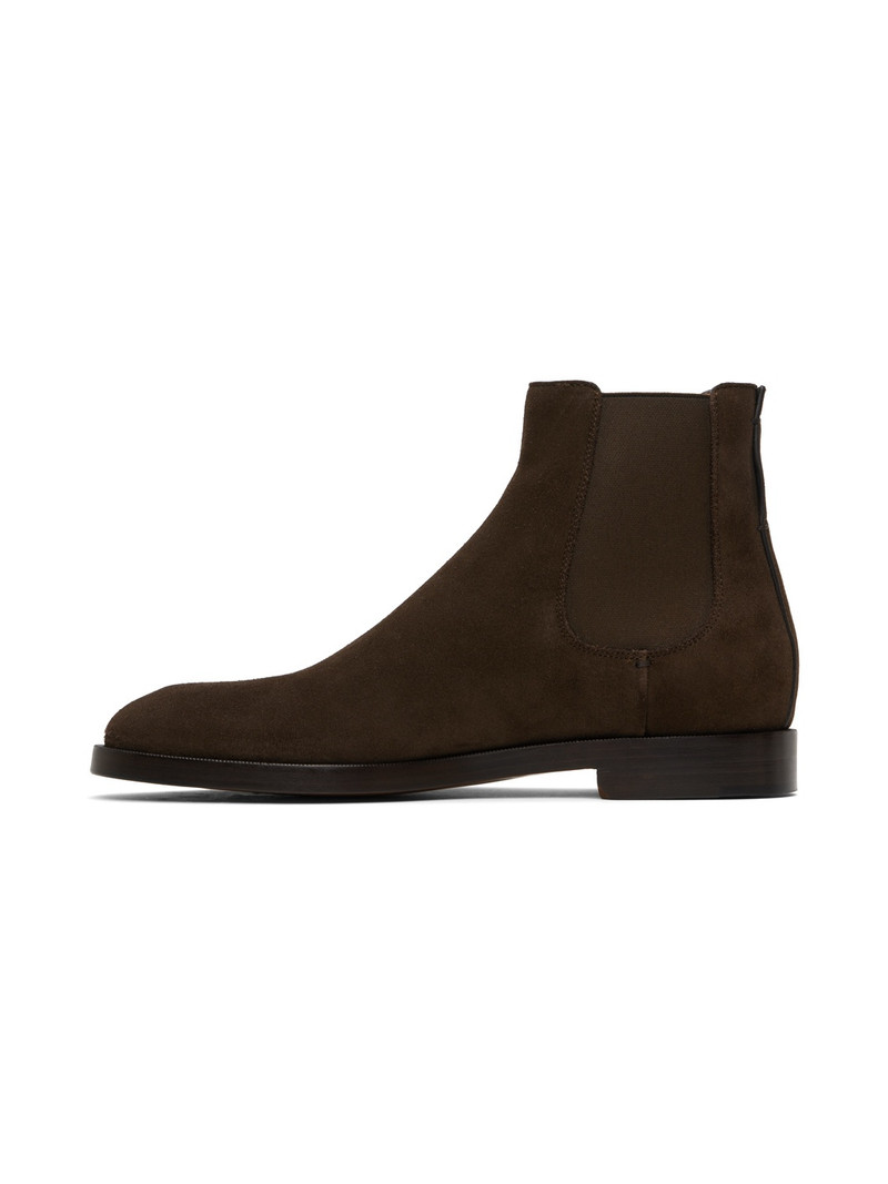 ZEGNA Brown Torino Chelsea Boots outlook