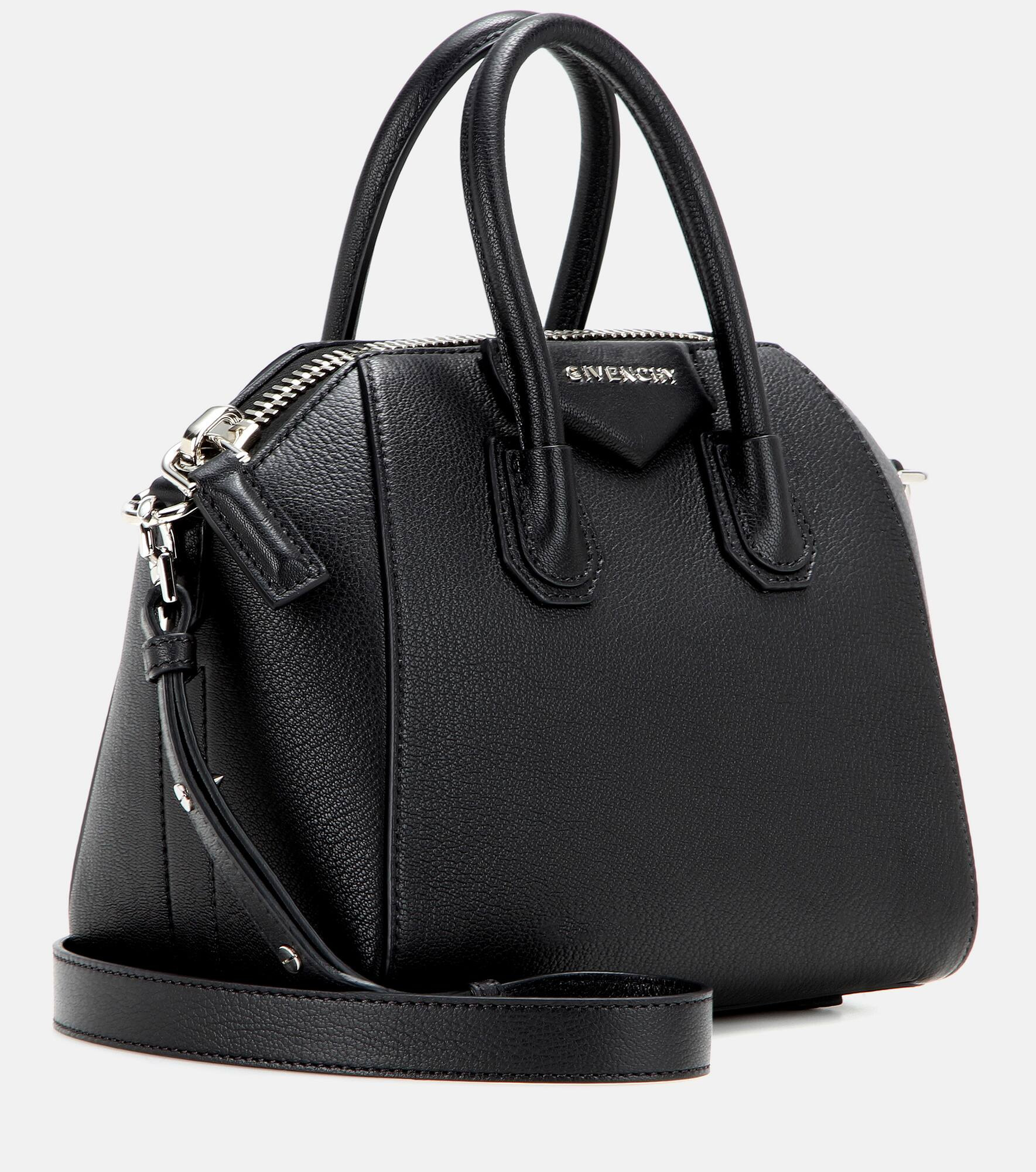 Antigona Mini leather tote - 4