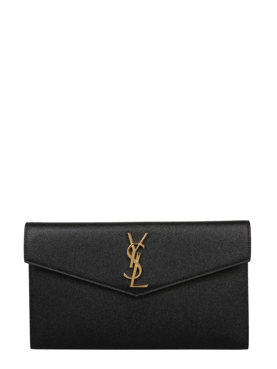 POUCH UPTOWN IN PELLE GRAIN DE POUDRE - 1