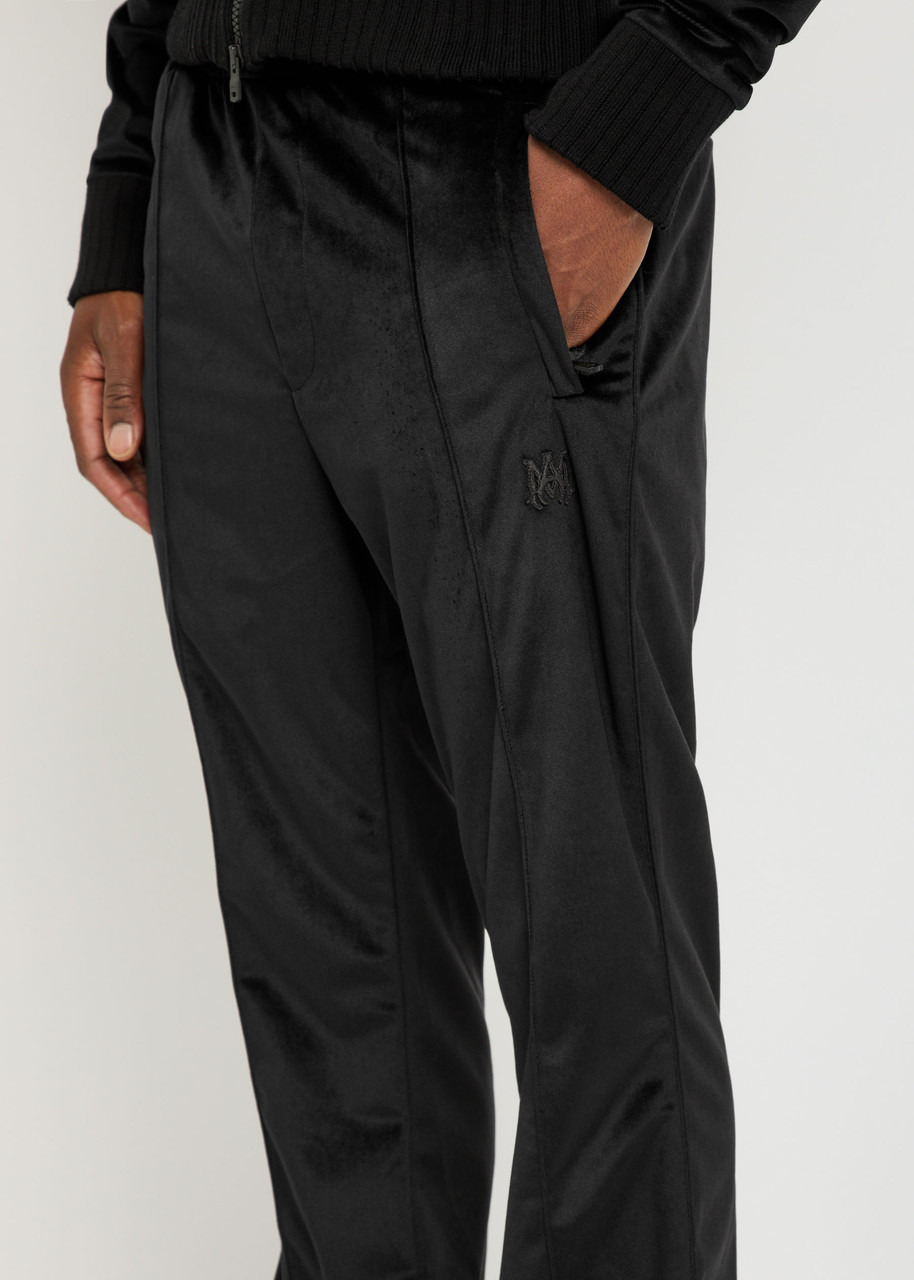 Amiri Logo-embroidered Velvet Track Pant - 5