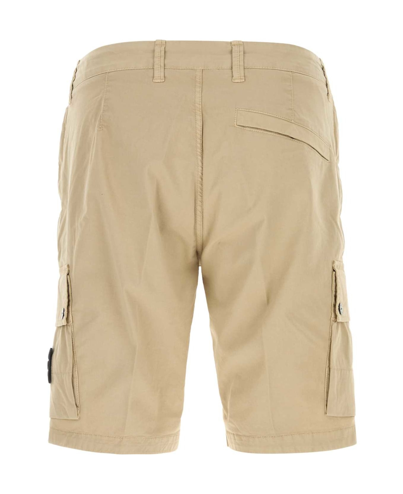 Sand Stretch Cotton Bermuda Shorts - 2