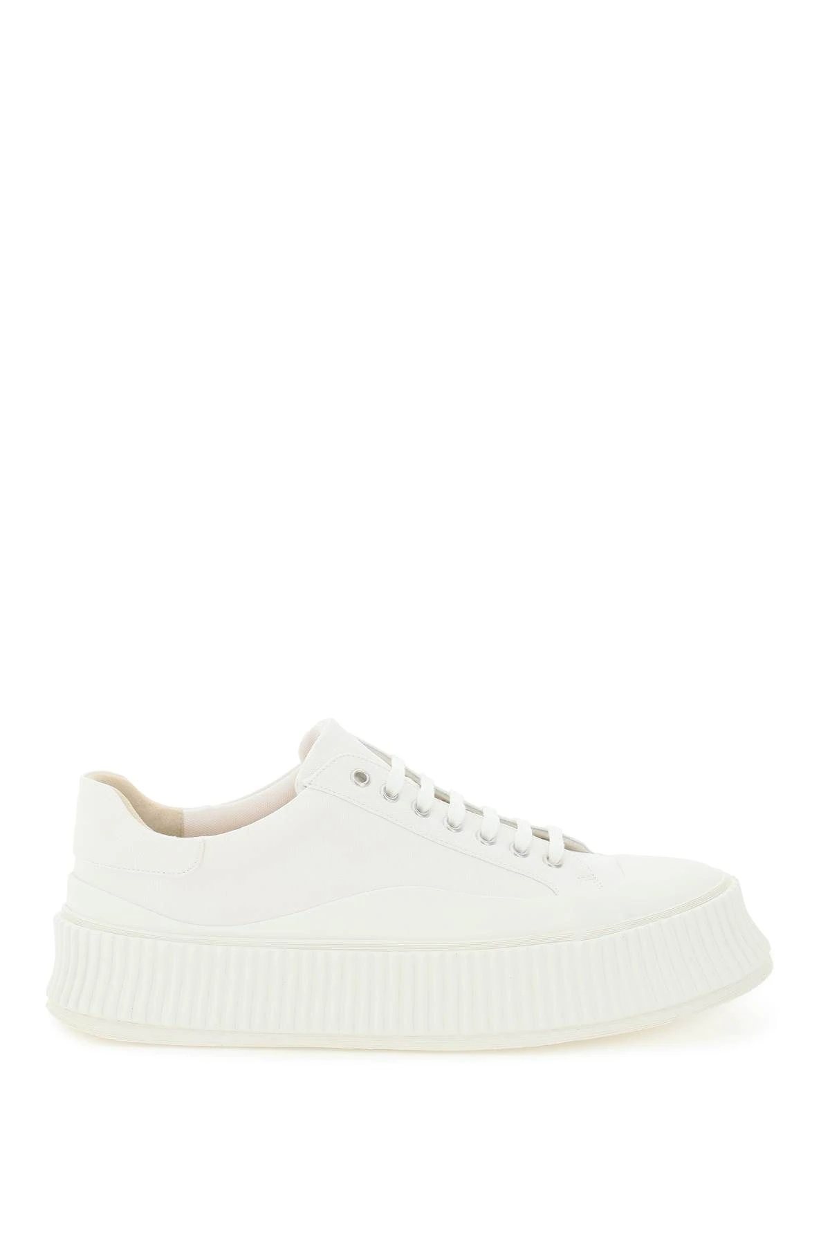 CANVAS PLATFORM SNEAKERS - 1