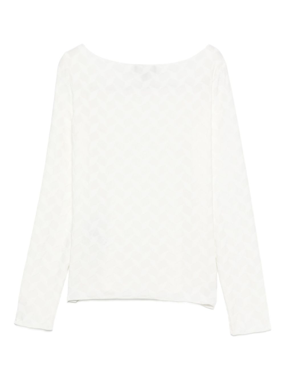 long-sleeved blouse - 2