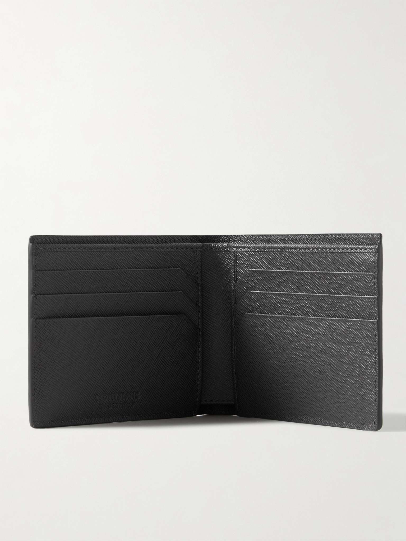 Sartorial Cross-Grain Leather Billfold Wallet - 2