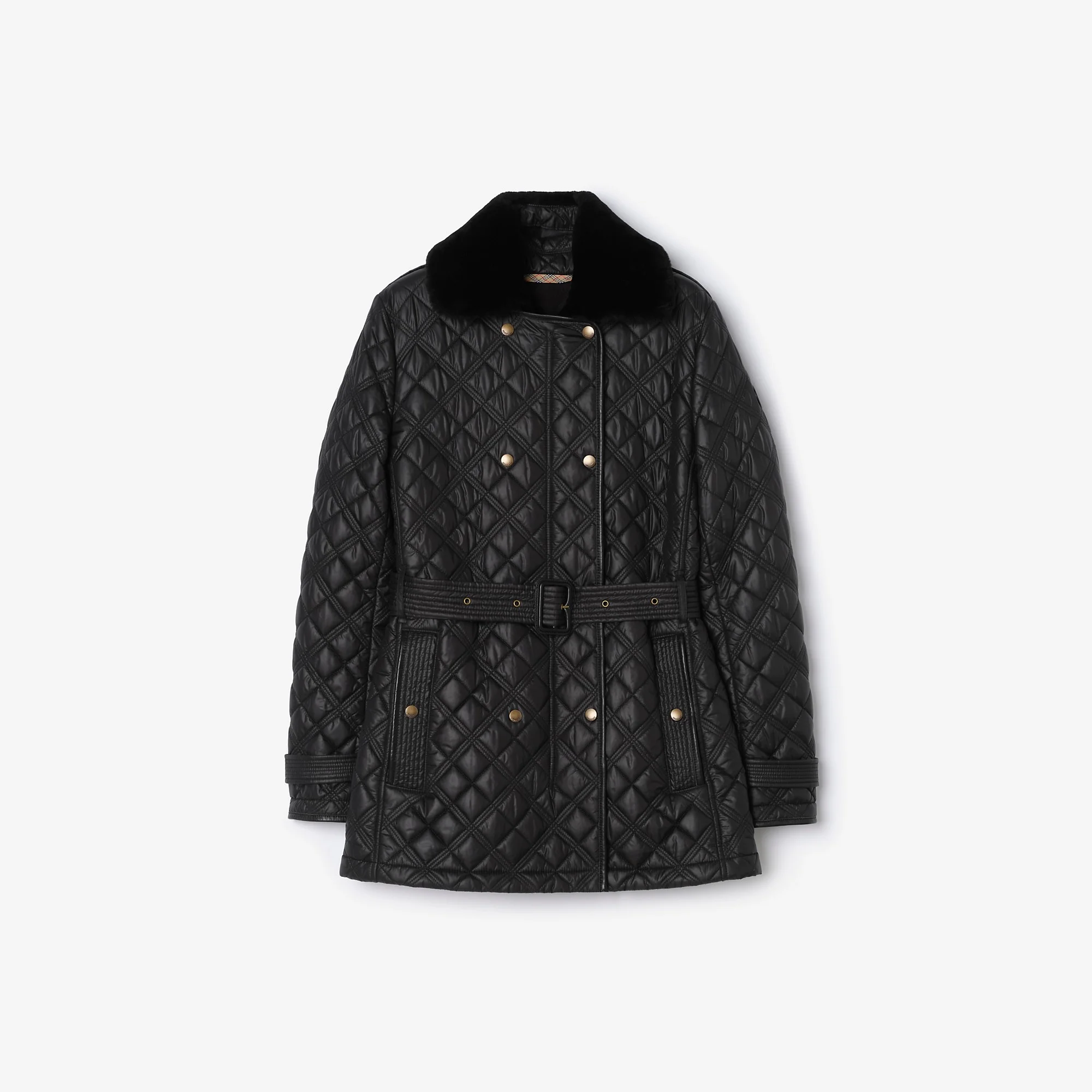 Quilted Nylon Rosedale Coat - 1