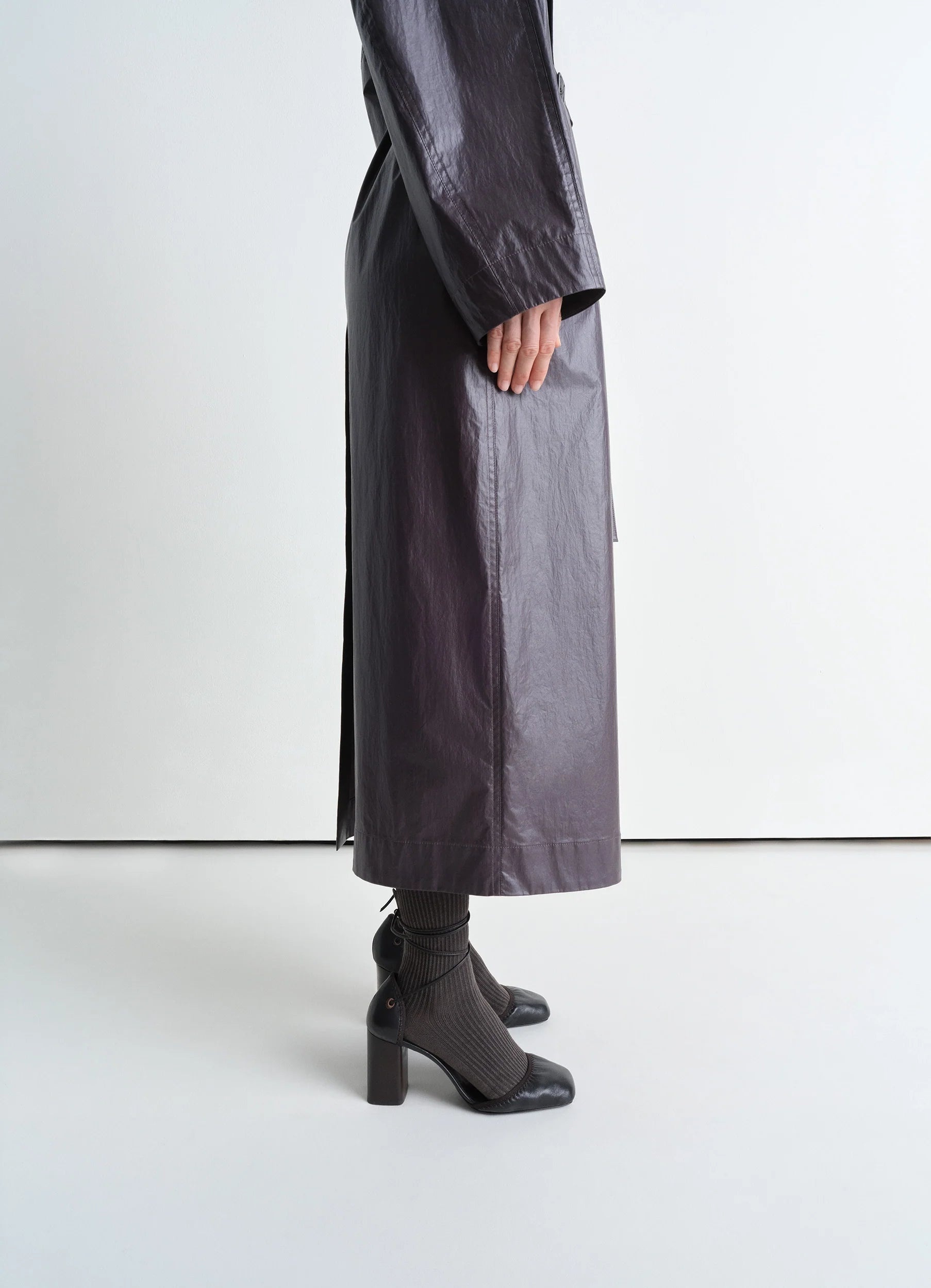 LIGHT BELTED COAT - 6
