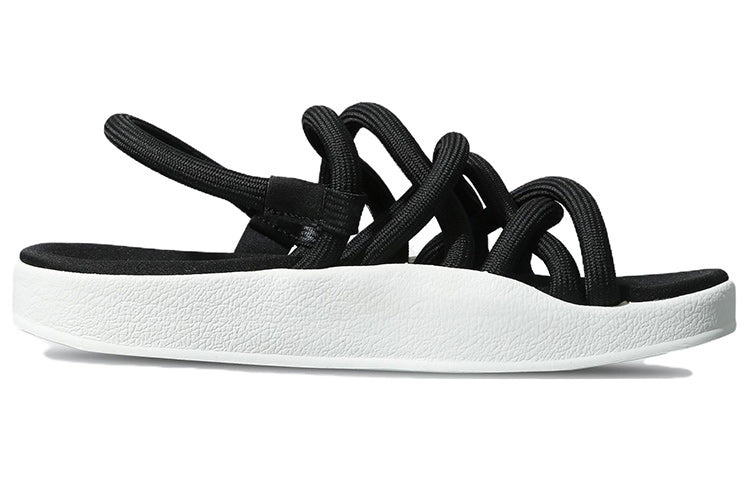 (WMNS) adidas Originals Adilette Noda Shoes 'Black White' FZ6438 - 2