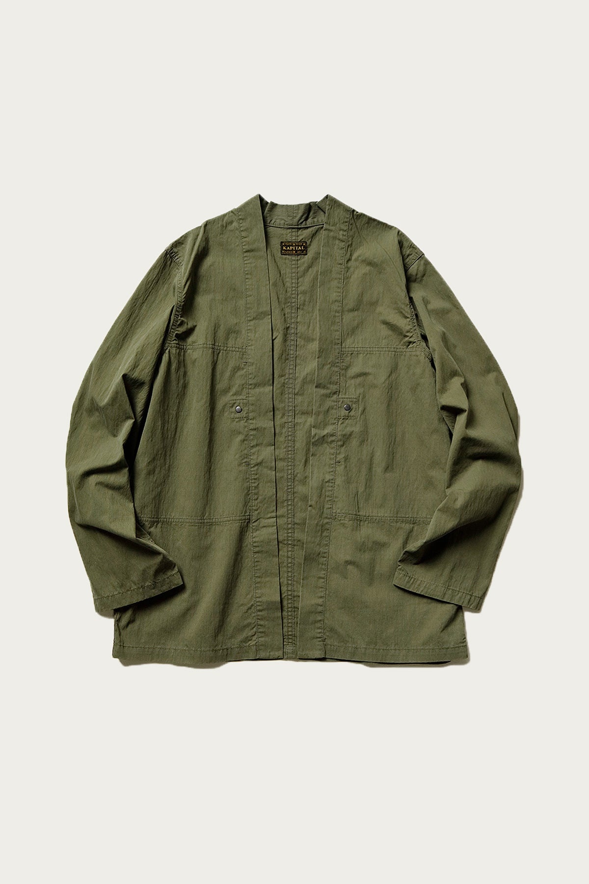 Rip Stop Aviator KAKASHI Shirt - Khaki - 1