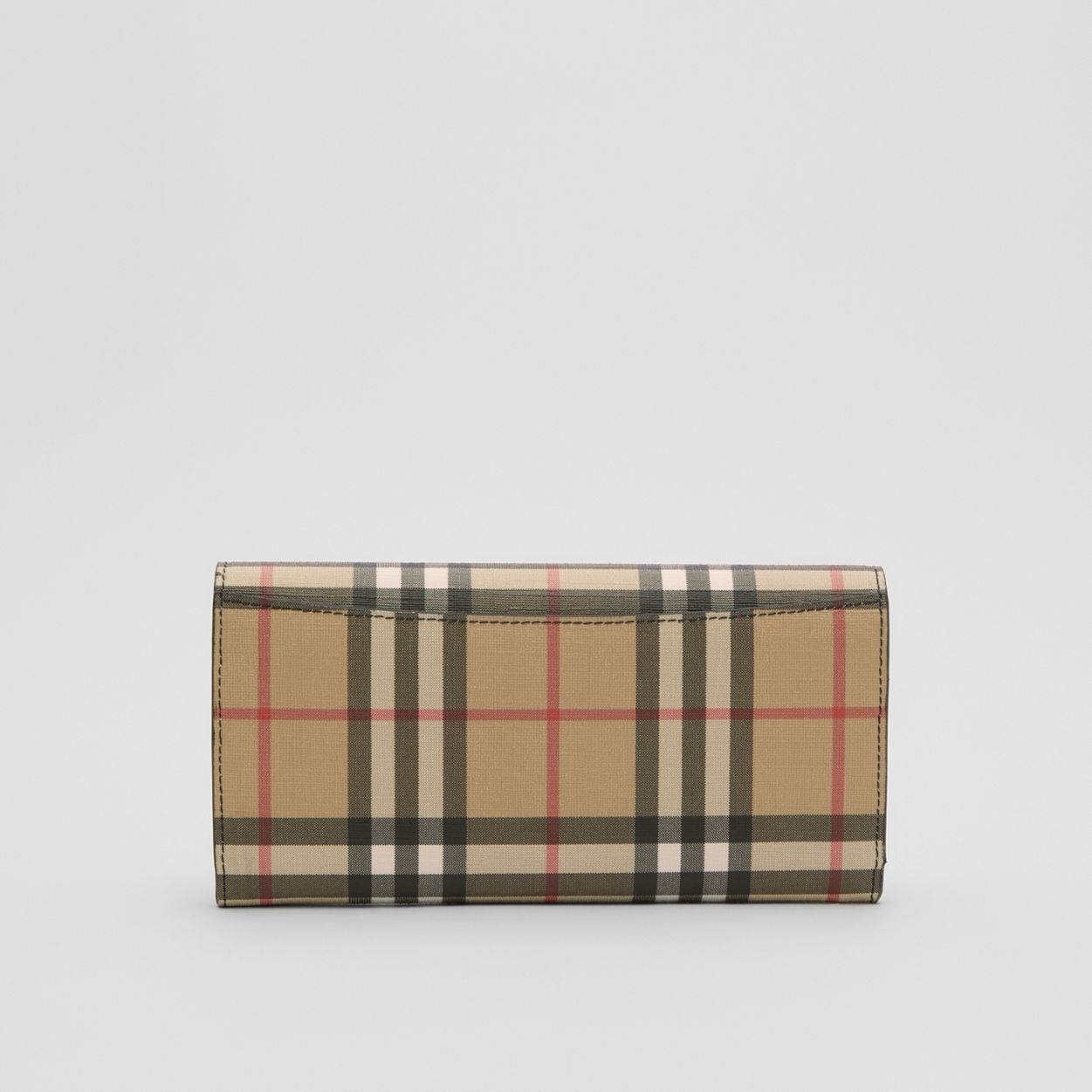 Vintage Check E-canvas Continental Wallet - 5