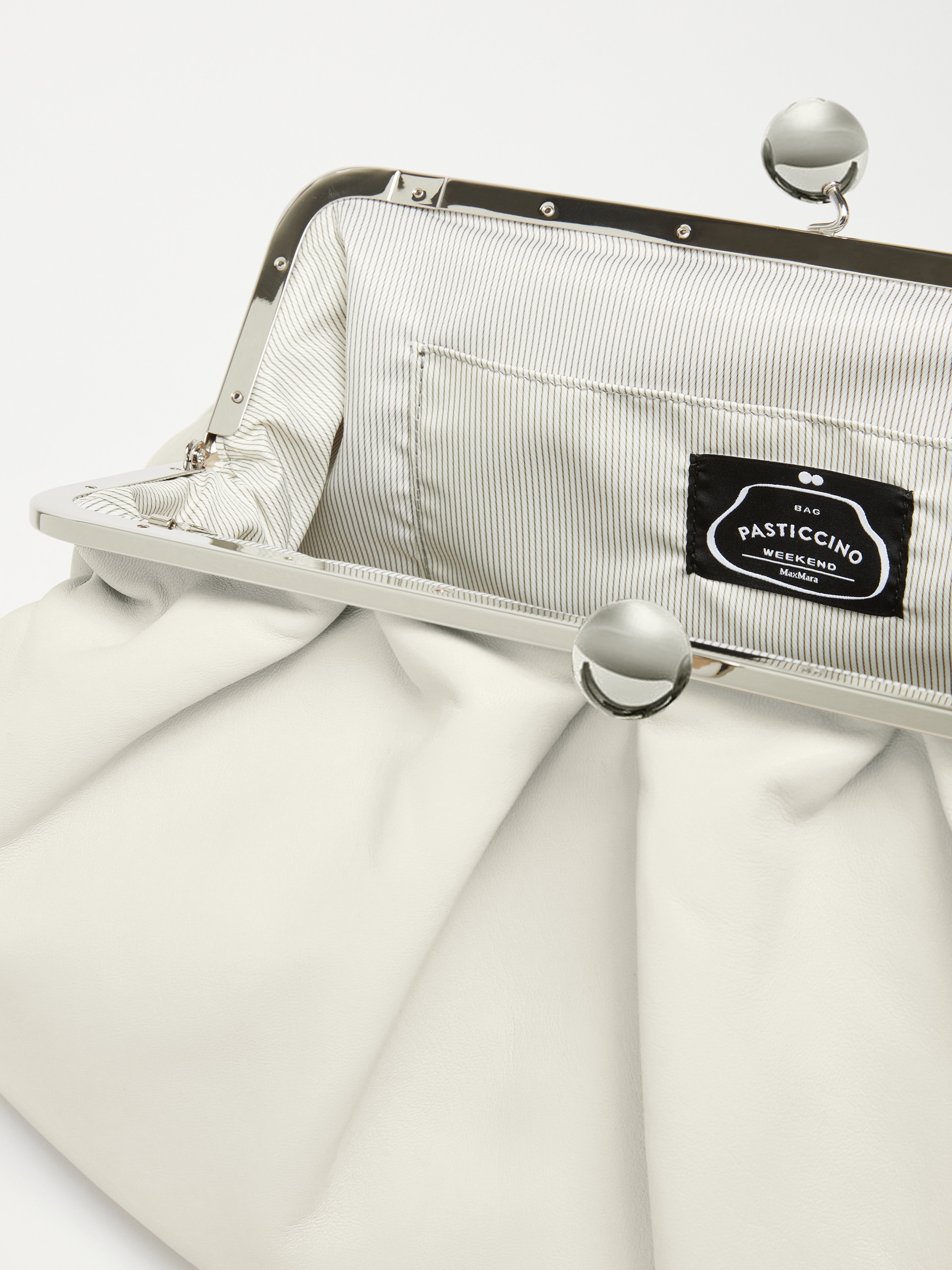 PROVINO Large Nappa leather Pasticcino Bag - 6