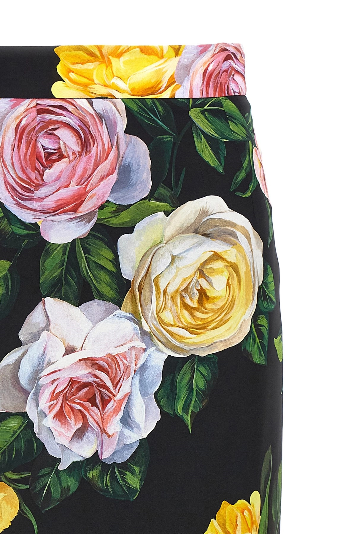 Floral longuette skirt - 4