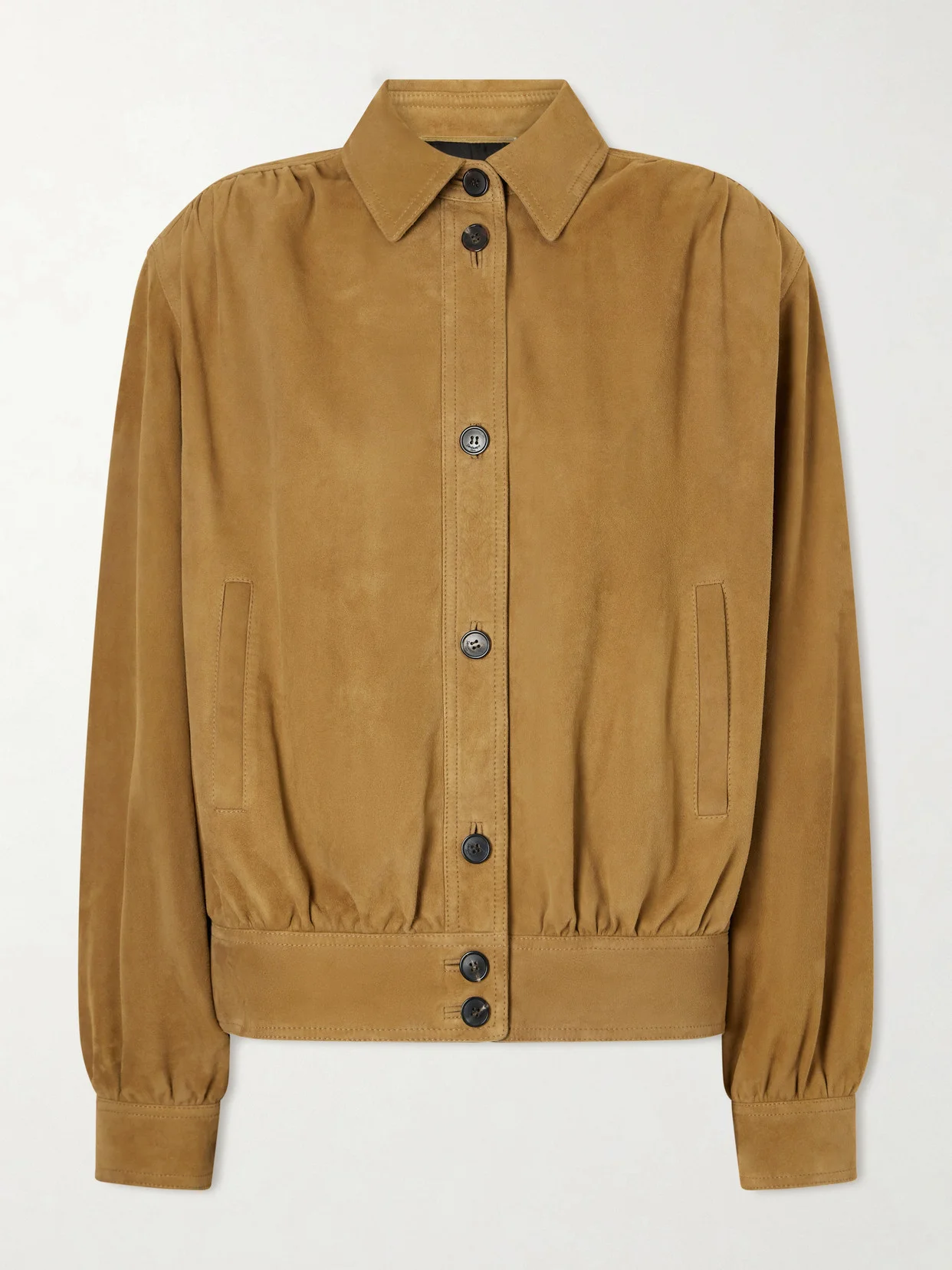 Suede Blouson Jacket - 1