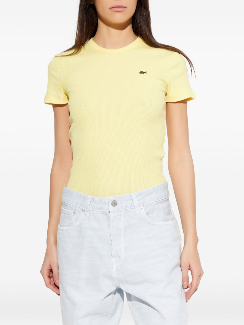 ribbed logo T-shirt 3