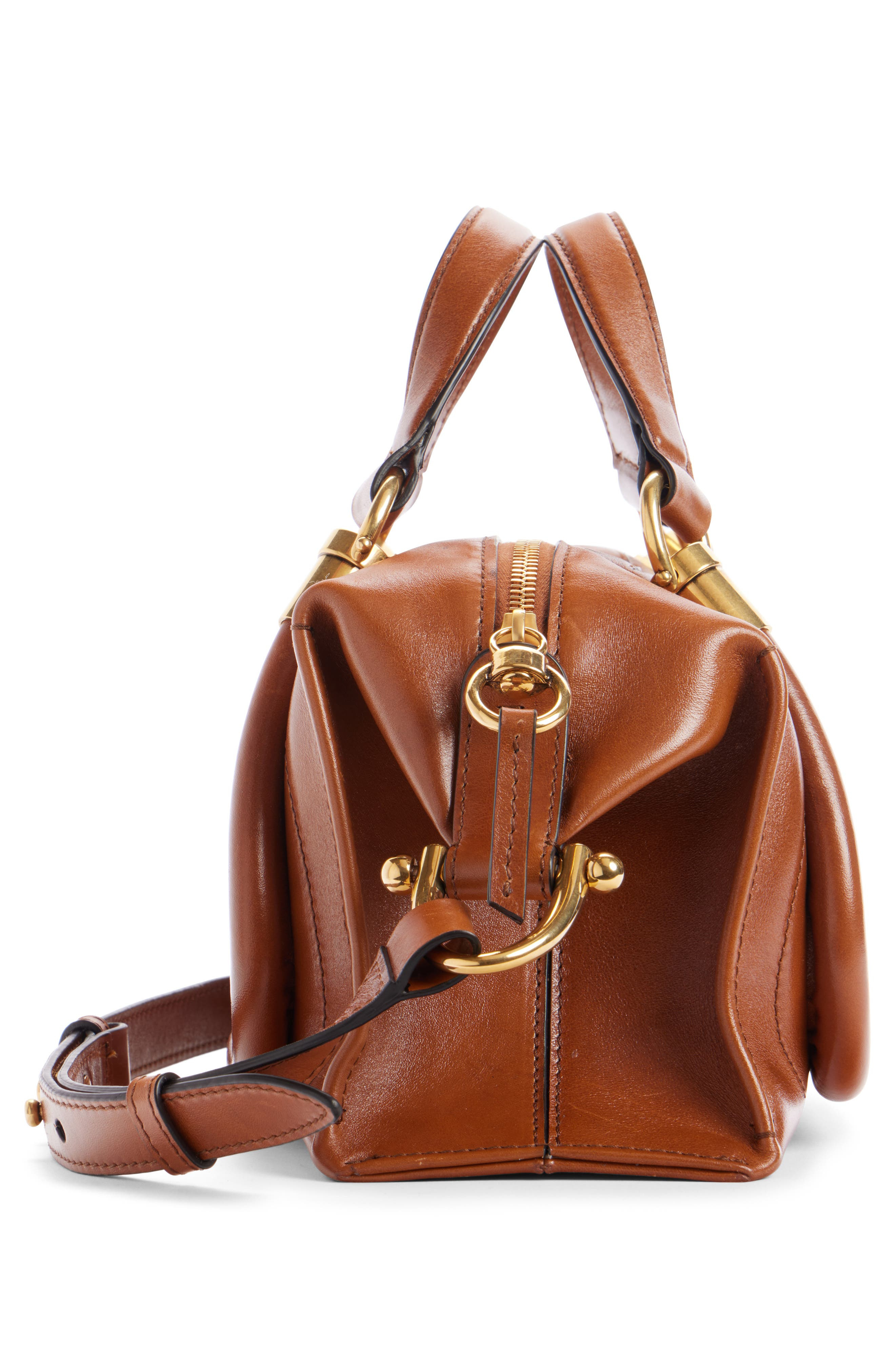 Chloé Paraty 24 Leather Shoulder Bag in Clay Brown at Nordstrom - 6